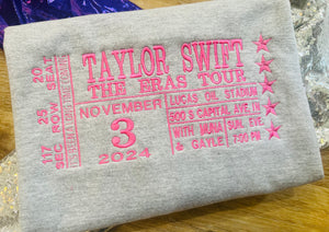 Concert ticket Sweatshirt