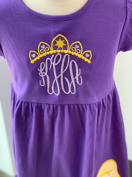 Rapunzel Monogram Dress