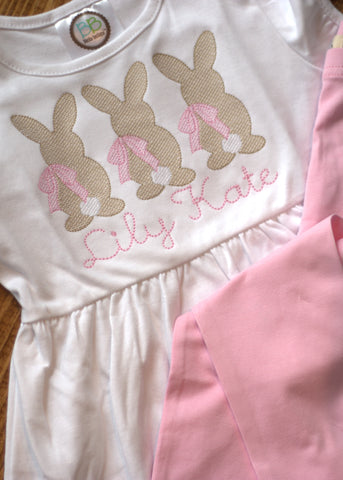Here Comes Peter Cotton Tail Tee or Dress