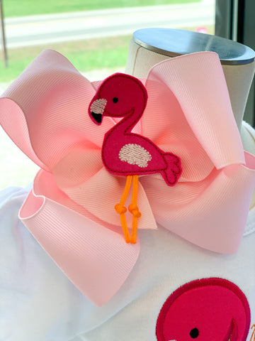 Fabulous Flamingo Bow